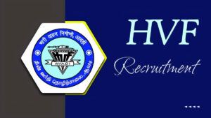 HVF Avadi Apprentice Recruitment 2026