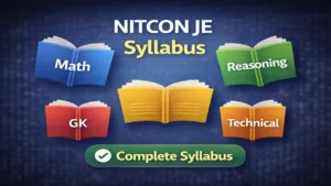 NITCON Junior Engineer Syllabus