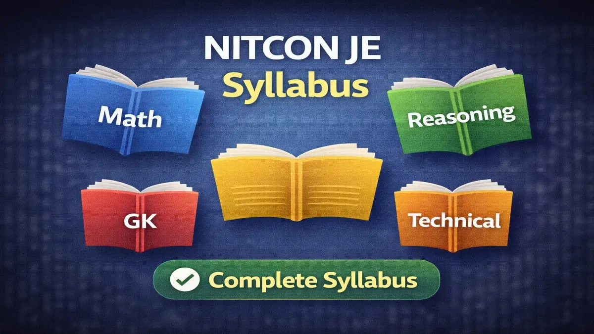 NITCON Junior Engineer Syllabus