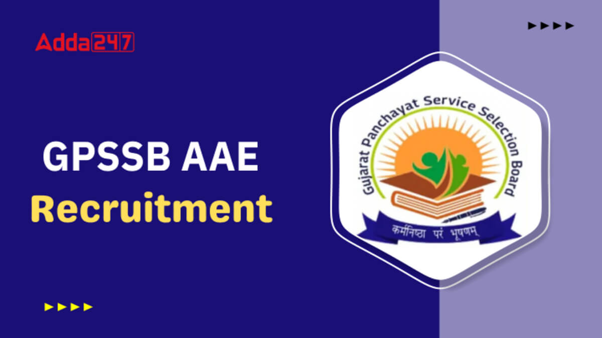 GPSSB AAE Recruitment 2026