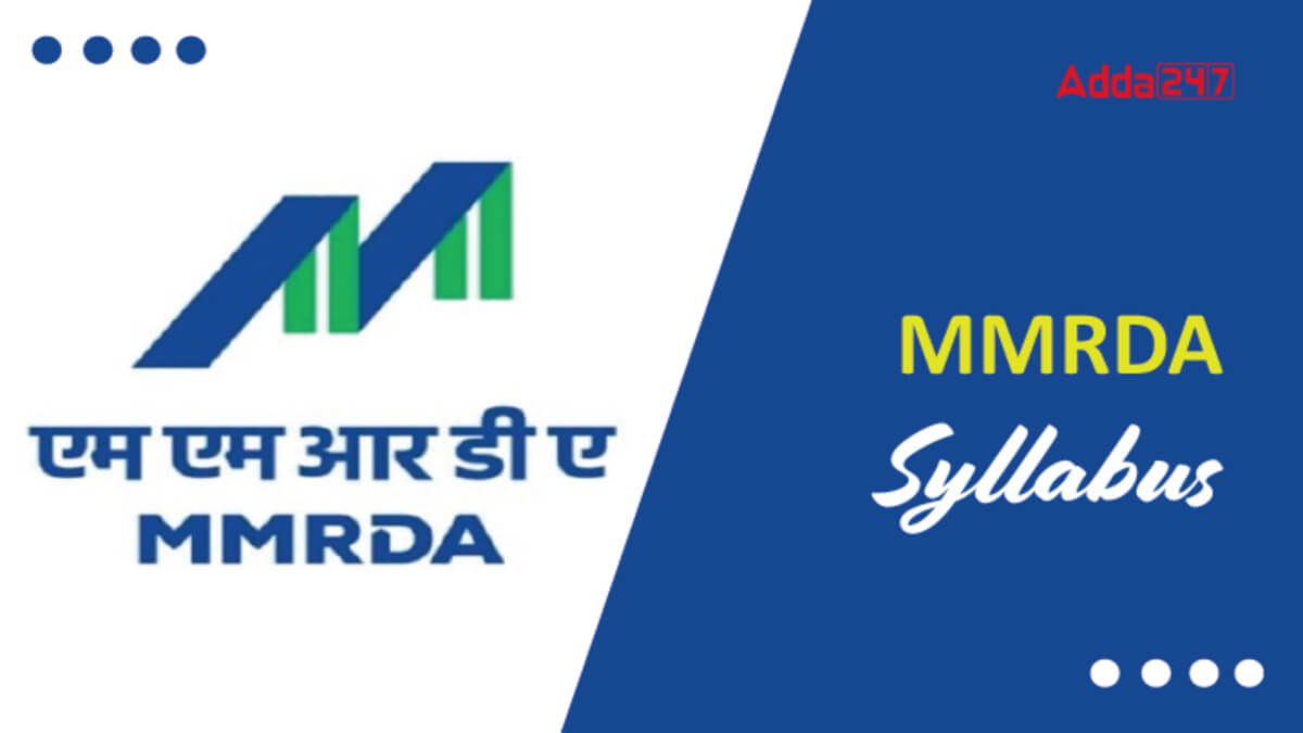 MMRDA AE, JE Syllabus 2026