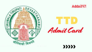 TTD Admit Card 2026