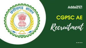 CGPSC AE Recruitment 2026