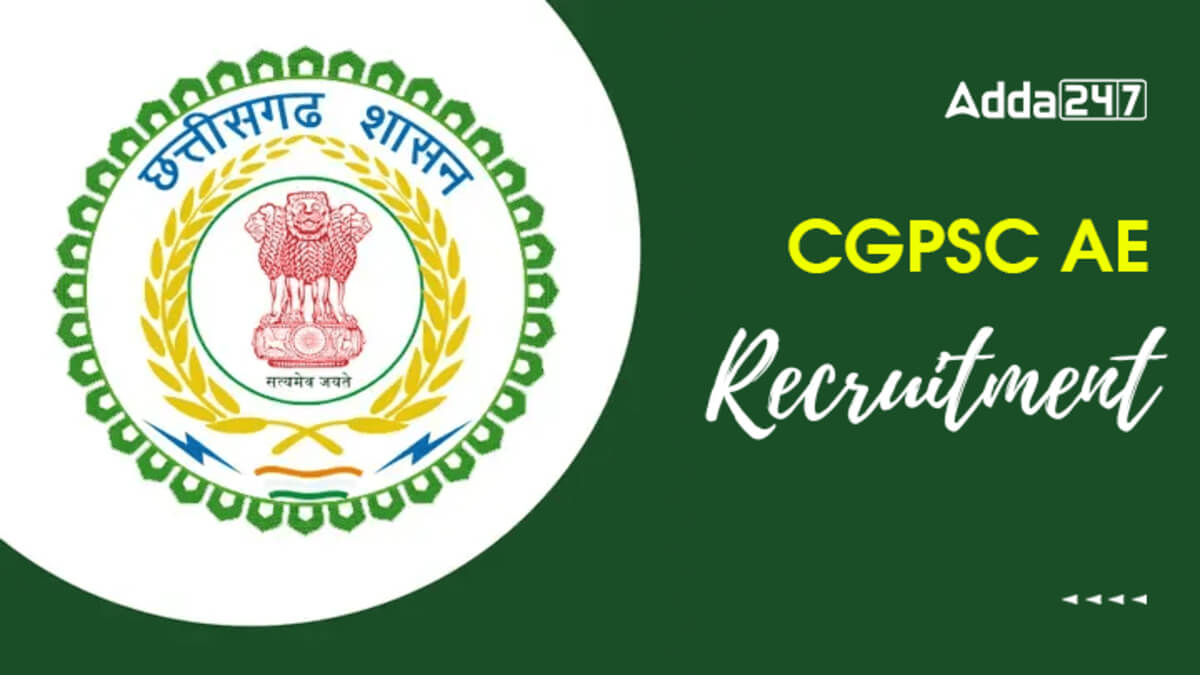 CGPSC AE Recruitment 2026