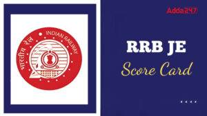 RRB JE Score Card 2026