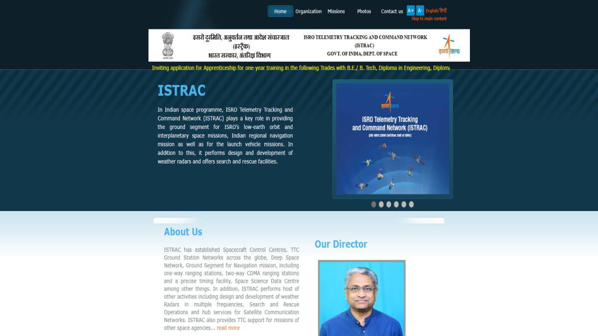 ISRO ISTRAC Apprentice Recruitment 2026
