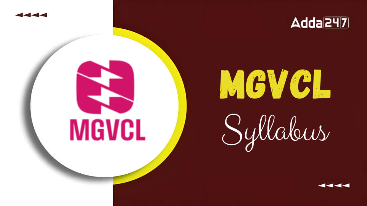 MGVCL JE Syllabus 2026