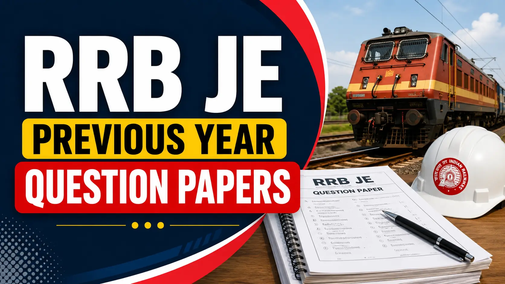 RRB JE Previous Year Question Papers