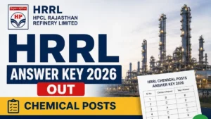 HRRL Answer Key 2026