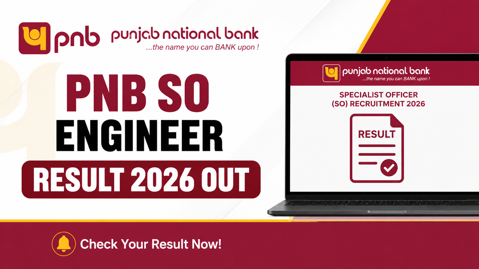 PNB SO Engineer Result 2026