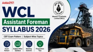 WCL Assistant Foreman Syllabus