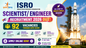 ISRO Scientist/ Engineer Recruitment 2026