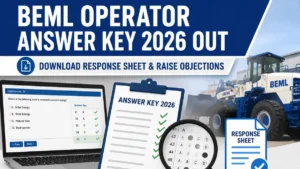BEML Operator Answer Key 2026