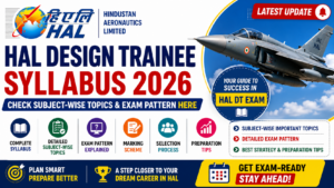 HAL Design Trainee Syllabus 2026