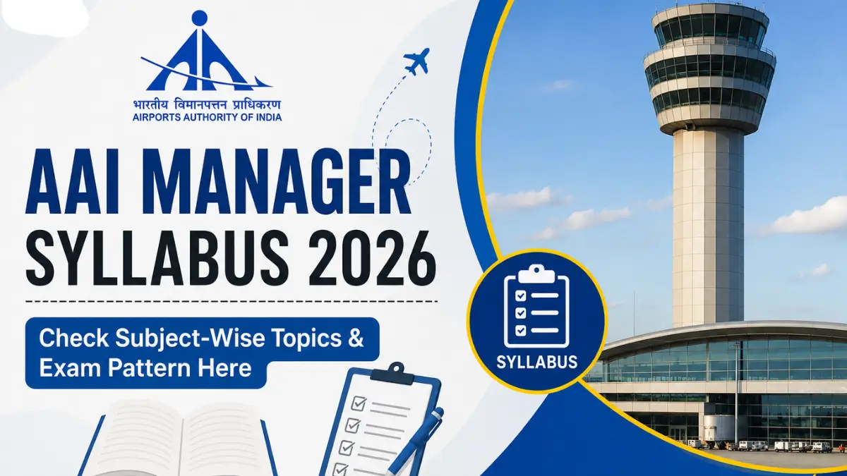 AAI Manager Syllabus