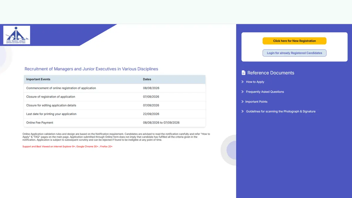 AAI Recruitment 2026