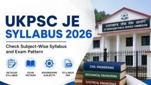 UKPSC JE Syllabus