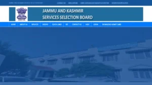 JKSSB Draftsman Previous Year Question Papers