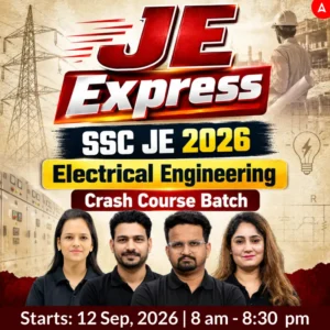 SSC JE Electrical Batch
