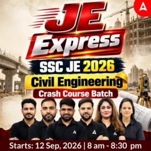 SSC JE Civil Batch