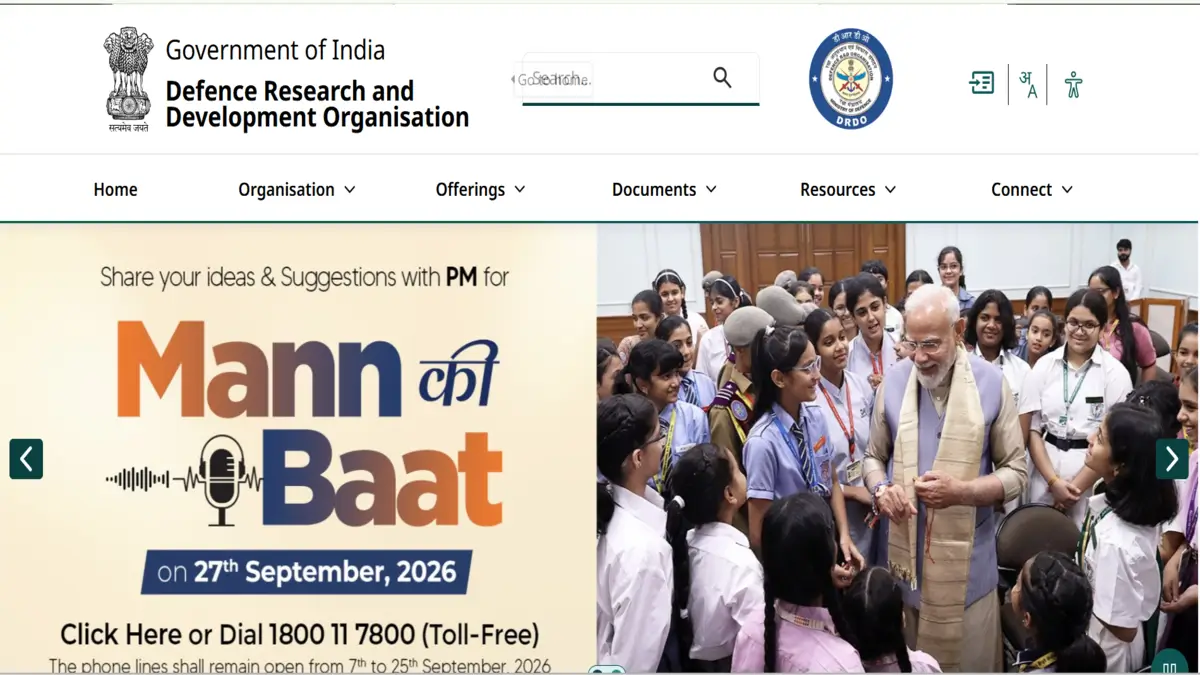 DRDO RCI Apprentice Recruitment 2026
