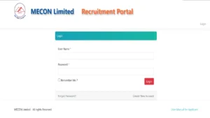 MECON FTFT Recruitment 2026