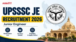 UPSSSC JE Recruitment 2026