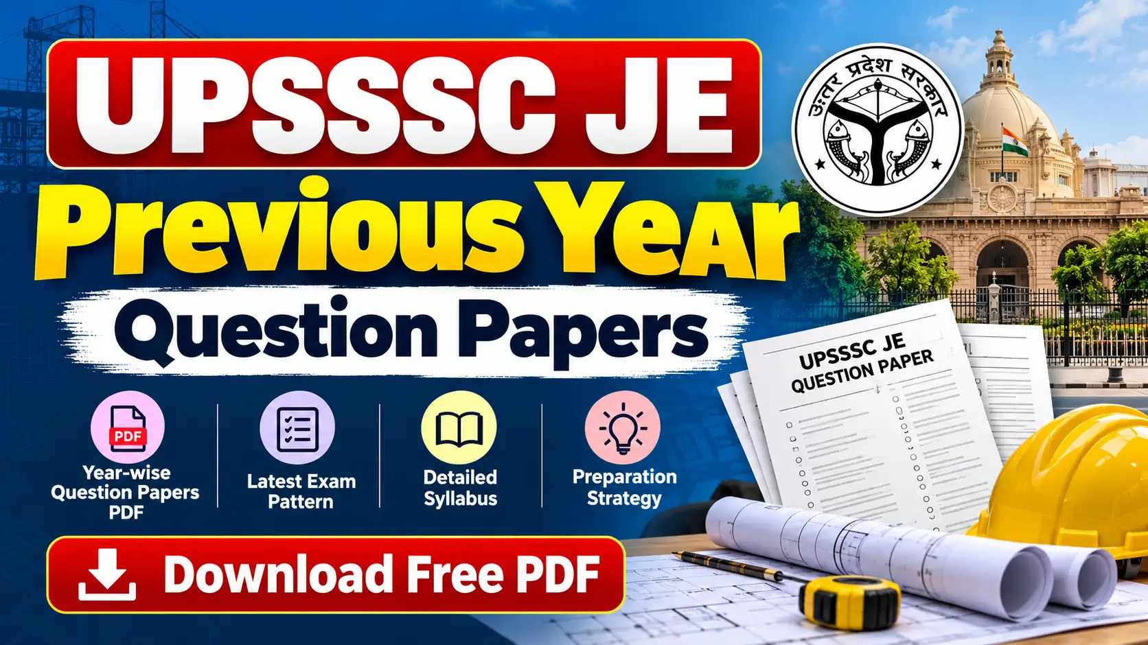 UPSSSC JE Previous Year Question Papers