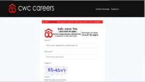 CWC Recruitment 2026