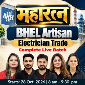 BHEL Artisan Electrical Live Batch 2026