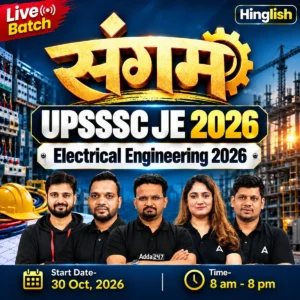 UPSSSC JE Electrical Live Batch 2026