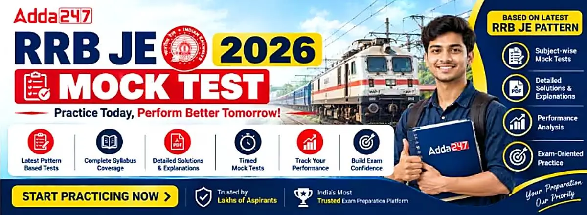RRB JE Mock Test 2026