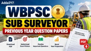 WBPSC Sub Surveyor Previous Year Question Papers, Download PDF