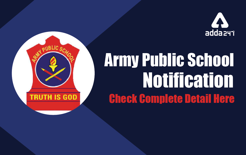 AWES Army Public School Recruitment 2022 For 8700 PGT TGT PRT Teachers (Notification)_40.1