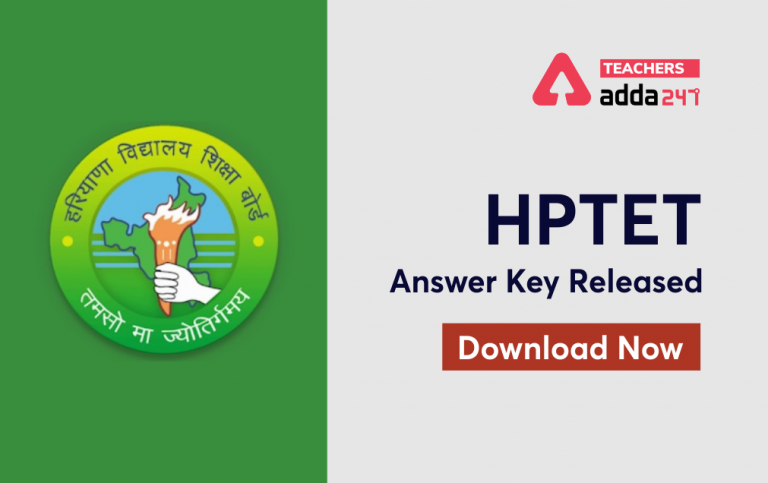 HP TET Answer Key 2021 (Released) Download Answer Sheet_40.1