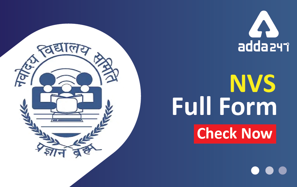 NVS Full Form