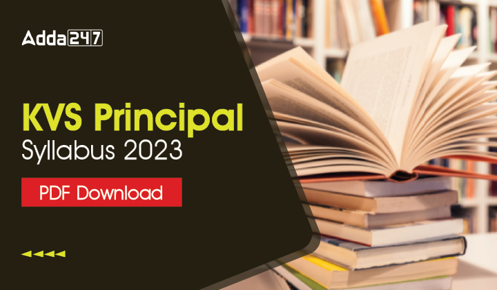 KVS Principal Syllabus 2023 PDF Download-01