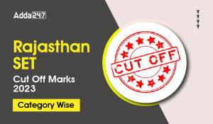 Rajasthan SET Cut Off Marks 2023 Category Wise-01