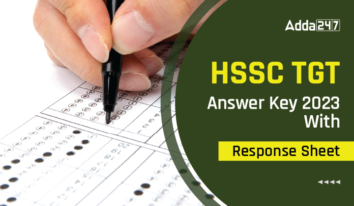 HSSC TGT Answer Key 2023 With Response Sheet-01