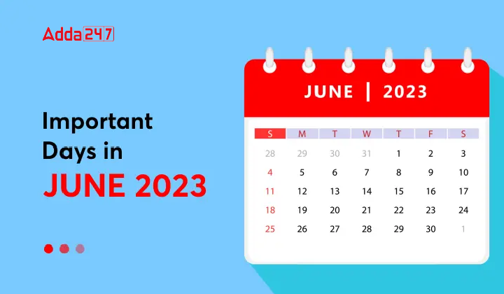 Important Days of June 2023-01