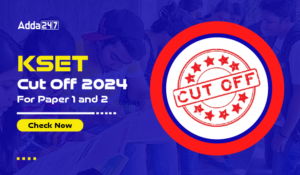 KSET Cut Off Marks 2024