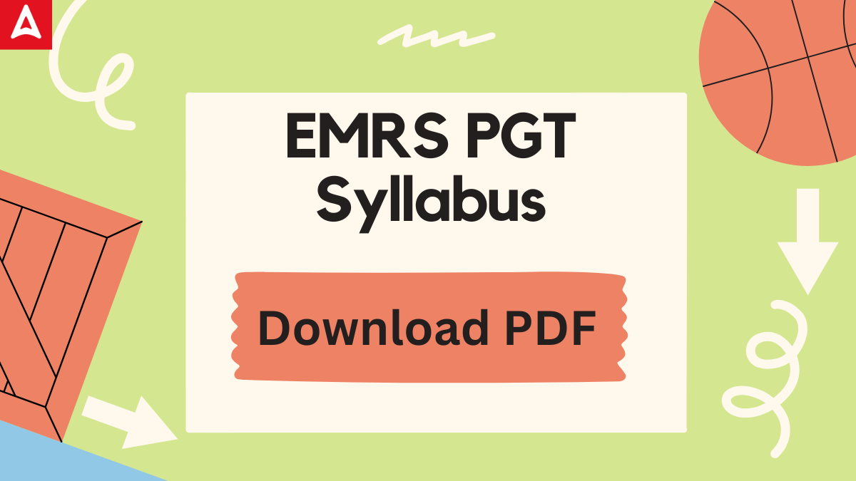 EMRS PGT Syllabus