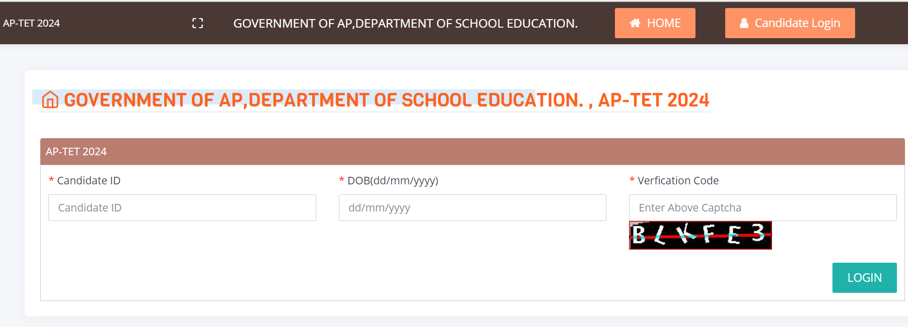 AP TET Application Form 2024 Started, Apply Link and Application Fee _3.1