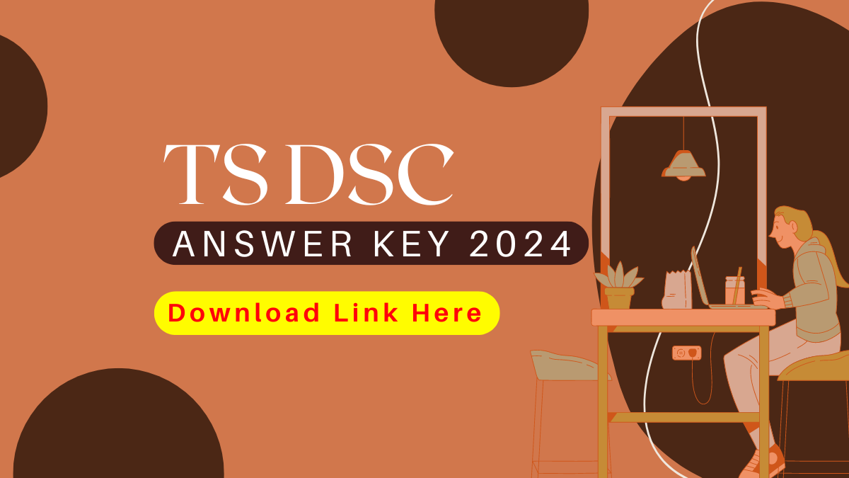 TS DSC Answer Key 2024