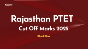 Rajasthan PTET Cut Off Marks 2025