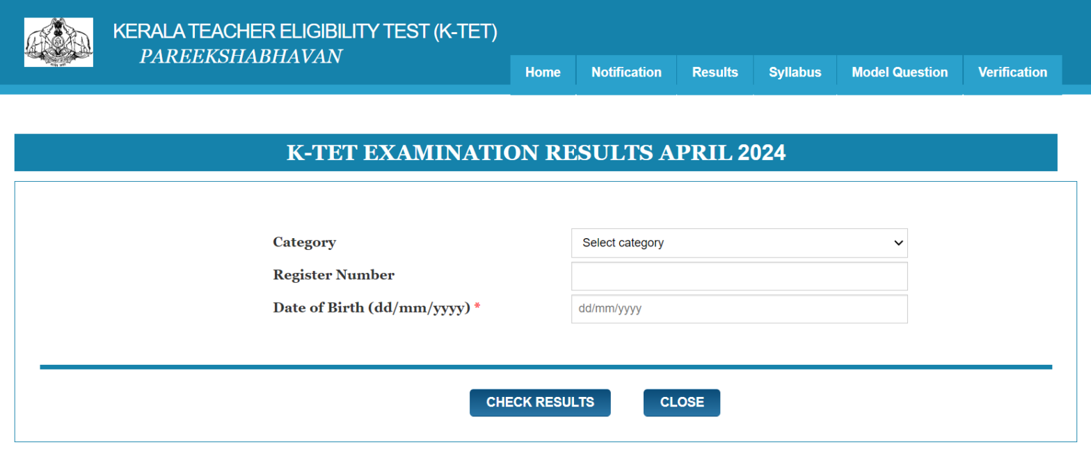 KTET Result 2024 Out @ktet.kerala.gov.in, Direct Download Link Active