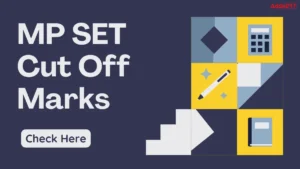 MP SET Cut Off 2026, Subject and Category Wise