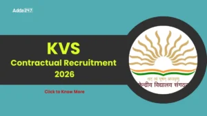 KVS Contractual Recruitment 2026