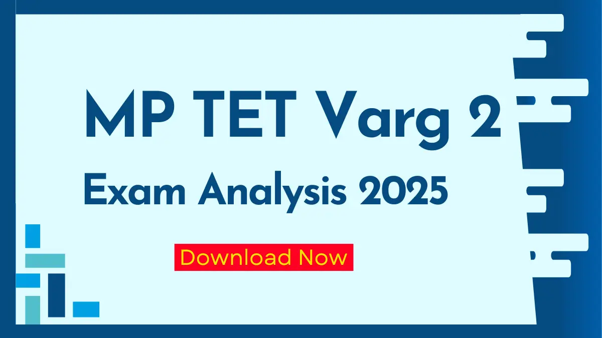 MP TET Varg 2 Exam Analysis