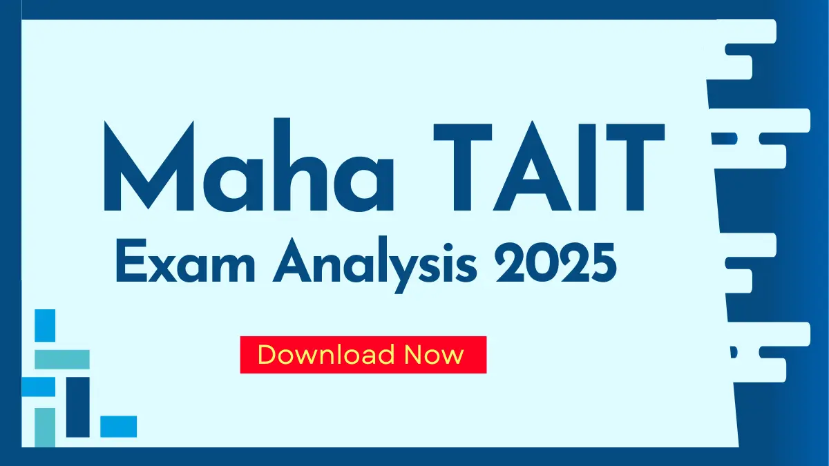 Maha TAIT Exam Analysis 2025
